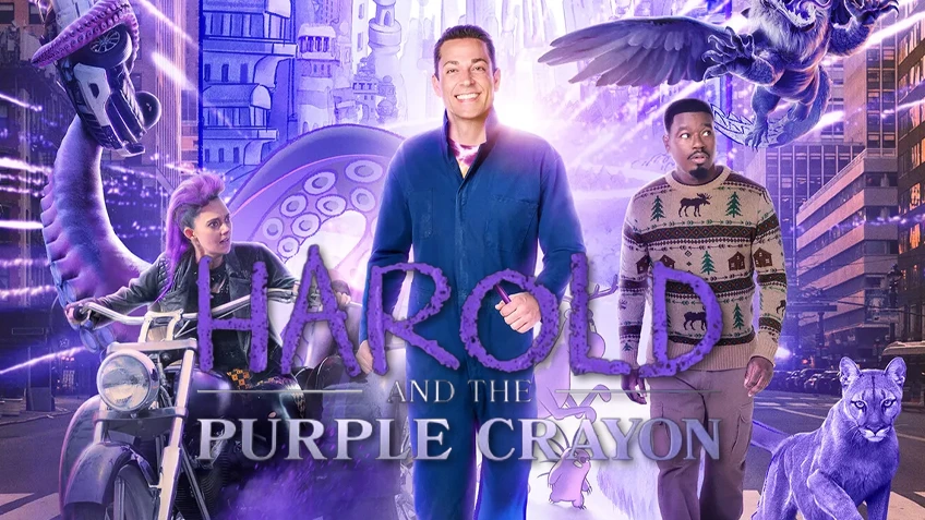 รีวิวหนัง Harold and the Purple Crayon (2024) แฮโรลด์กับสีเทียนมหัศจรรย์