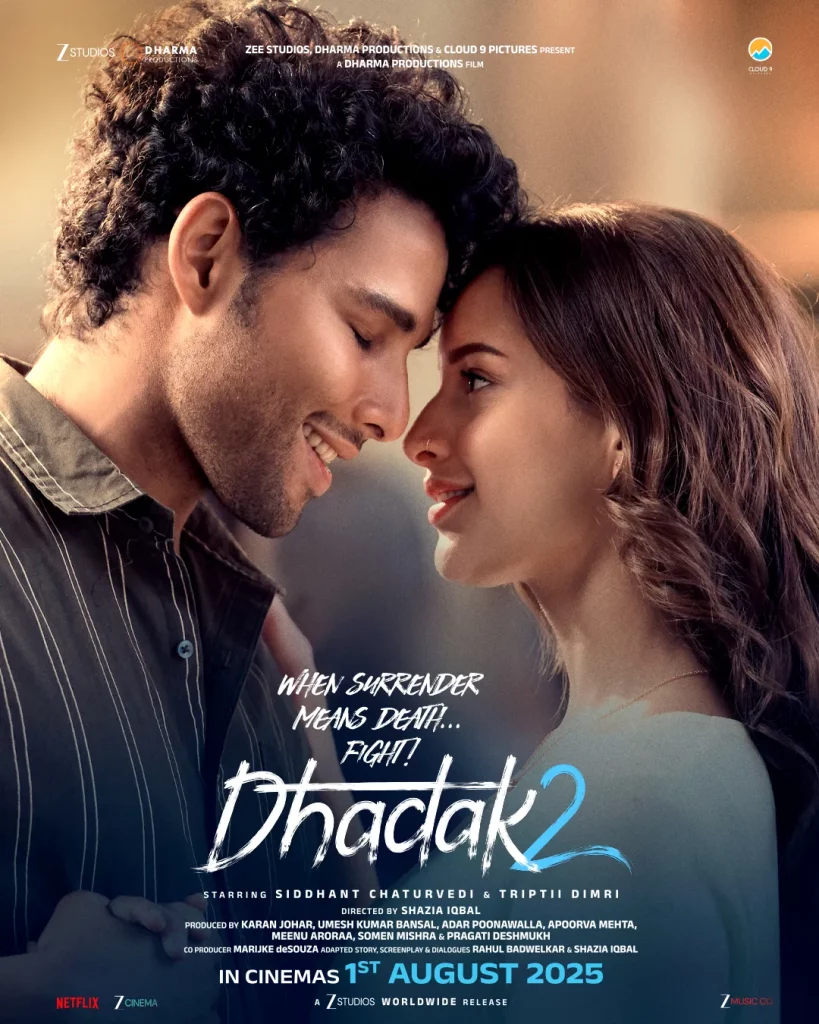 Dhadak 2 (2025) ต่างจังหวะรัก 2