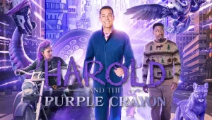 รีวิวหนัง Harold and the Purple Crayon (2024) แฮโรลด์กับสีเทียนมหัศจรรย์