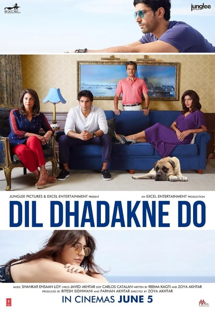 Dil Dhadakne Do (2015) อุบัติรักวุ่น ๆ ณ ดินแดนสองทวีป