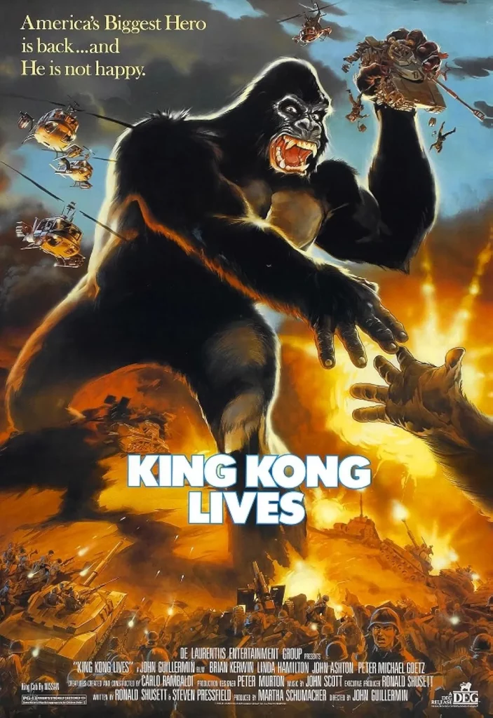 King Kong Lives (1986) คิงคอง 2 กำเนิดใหม่ให้โลกตะลึง